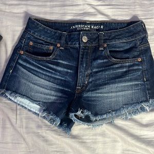 American eagle jean shorts